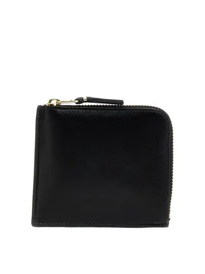 Comme Des Garçons Polka Dot Print Wrap Holder In Black