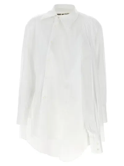 Comme Des Garçons Shirt 4 Sleeves Shirt, Blouse White