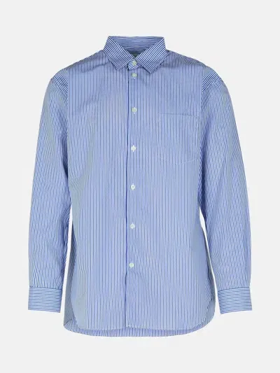 Comme Des Garçons Shirt Blue Cotton Shirt