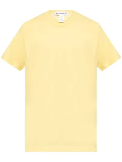 Comme Des Garçons Shirt Cotton T-shirt In Yellow