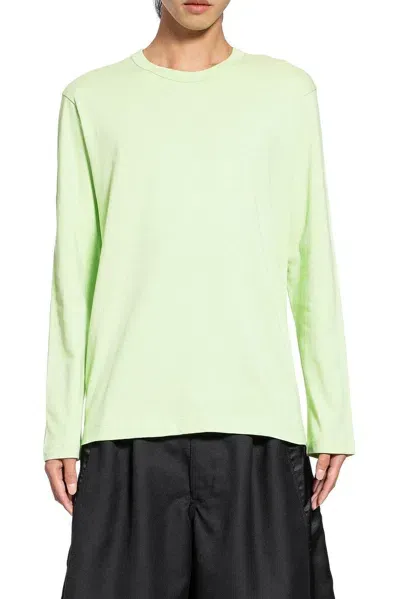 Comme Des Garçons Shirt Crewneck T-shirt In Green