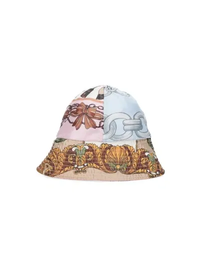 Comme Des Garçons Shirt Panelled Bucket Hat In Multi