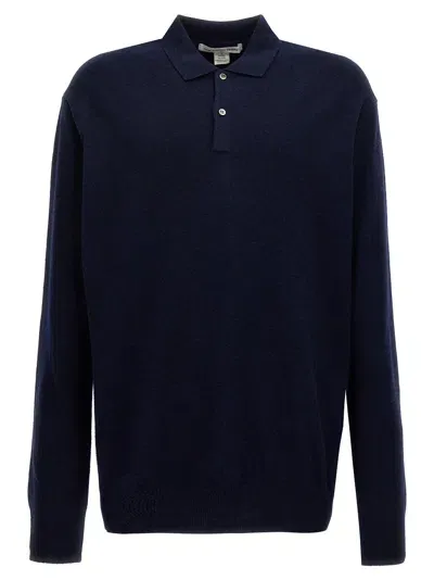 Comme Des Garçons Shirt Polo Sweater Sweater, Cardigans In Blue