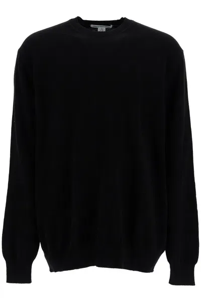 Comme Des Garçons Shirt Comme Des Garcons Shirt Wool Yarn Pullover Sweater In Black