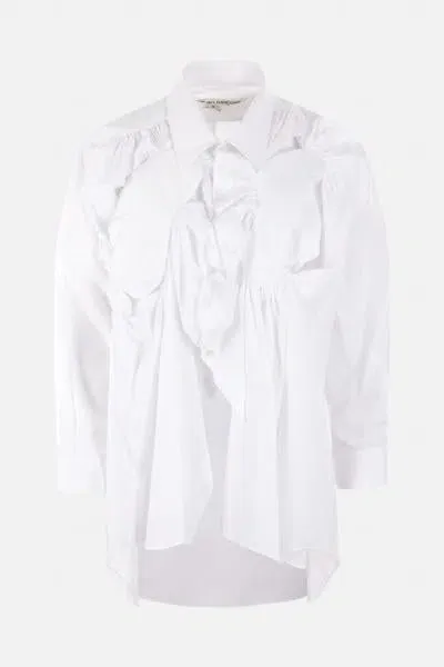 Comme Des Garçons Comme Des Garcons Shirts In White