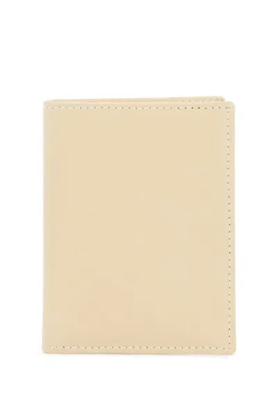 Comme Des Garçons Small Bi-fold Wallet In Neutro