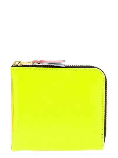 Comme Des Garçons Super Fluo Wallets, Card Holders In Yellow