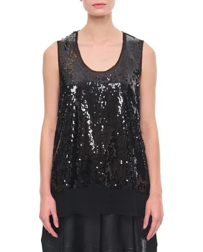 Comme Des Garçons Tank Top In Black