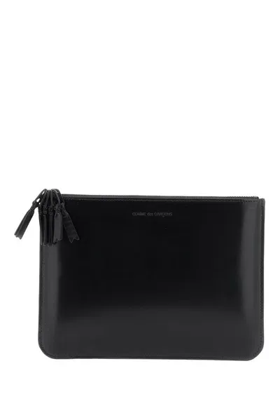 Comme Des Garçons Wallet Cdg Zipper Medley Serie Pouch In Black