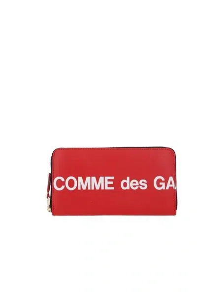 Comme Des Garçons Comme Des Garcons Wallet Wallets In Red