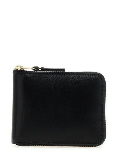 Comme Des Garçons Wallet Zipped Wallet In Black