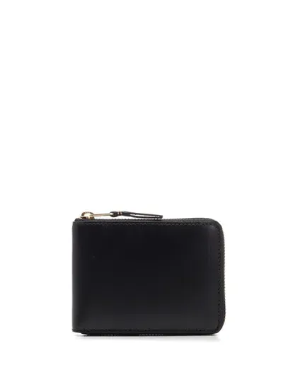 Comme Des Garçons Wallet Zipped Wallet In Black