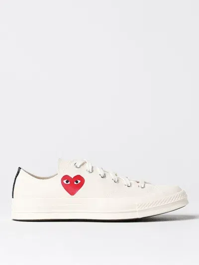 Comme Des Garçons Play X Converse Comme Des Garcons Play X Converse Sneakers In 白色