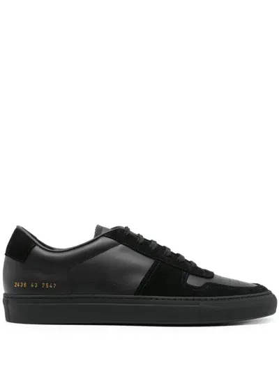 Common Projects Original Achilles Leather Sneakers In Black