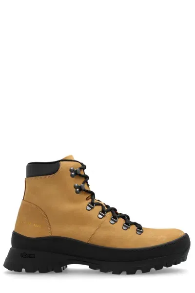 Common Projects Hiking Ankle Boots In Beige