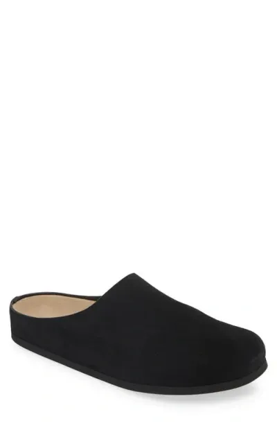 Common Projects Suede Clog In Black