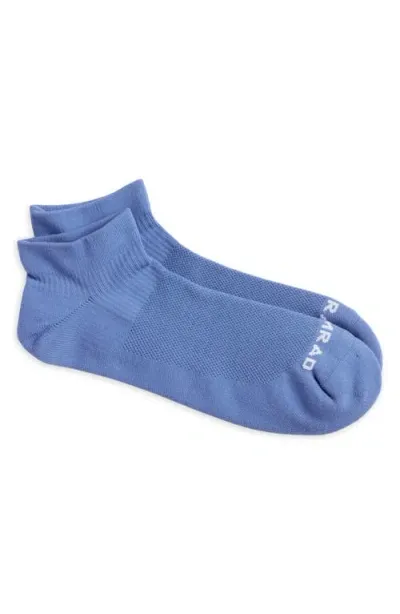 Comrad Performance Compression Ankle Socks In Denim