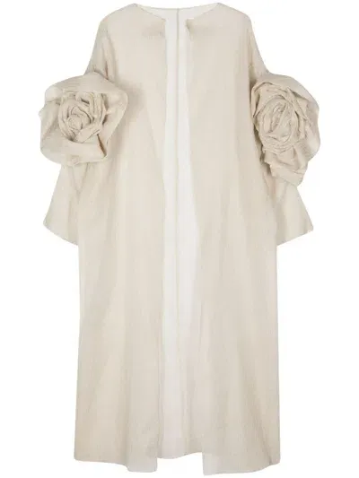 Concepto Flos Oversized Coat In Neutrals