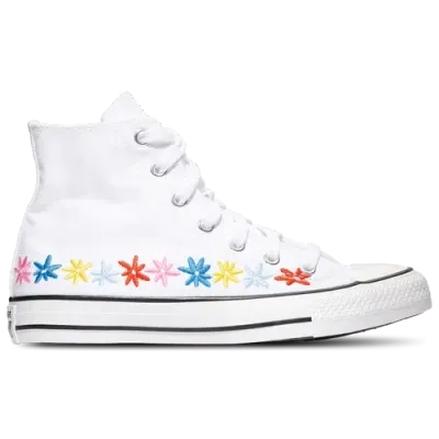 Converse Boys   Chuck Taylor All Star High In White/multi