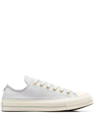 Converse Chuck 70 Crafted Stitching Ox Trainers In Grey