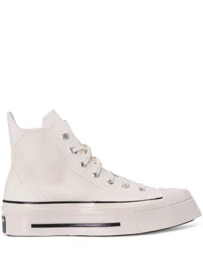 Converse Chuck 70 De Luxe Squared Hi Sneakers In Light Brown