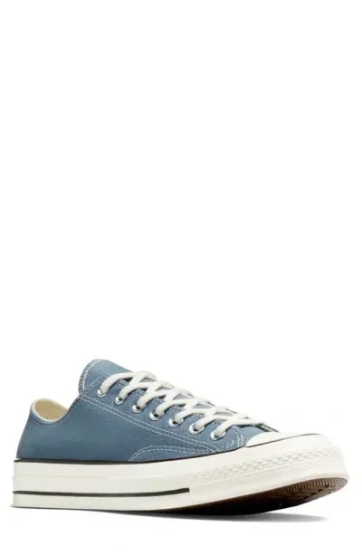 Converse Gender Inclusive Chuck Taylor® All Star® 70 Low Top Sneaker In Newtral Teal/egret/black