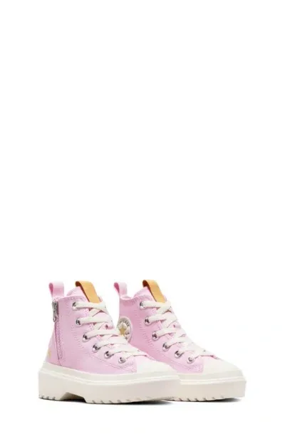 Converse Kids' Chuck Taylor® All Star® Lugged High Top Sneaker In Stardust Lilac