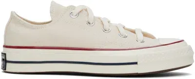 Converse Chuck 70 Classic Low-top Sneakers In Light Beige