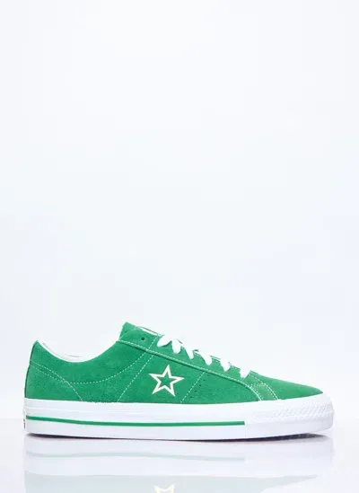 Converse One Star Pro Sneakers In Green