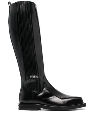 Coperni 3d Vector Knee-high Boots In Black