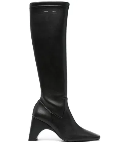 Coperni 90mm Bridge Boots In Black