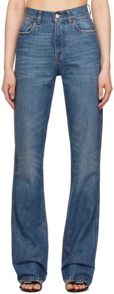 Coperni Blue Straight Leg Jeans