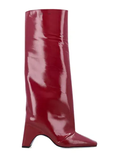 Coperni Rubber Bridge Boot In Red