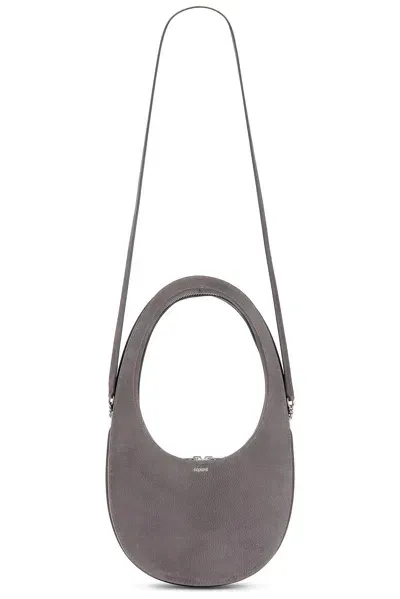 Coperni Crossbody Swipe Bag In Grey