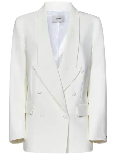 Coperni Blazer In Bianco