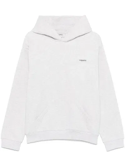 Coperni Horn Hoodie In Grey