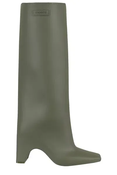 Coperni Rubber Bridge Boot In Green