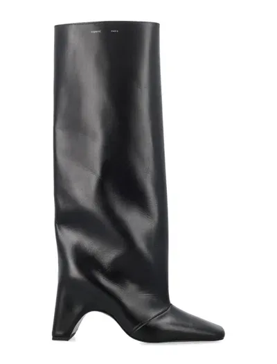 Coperni 85mm Rubber Bridge Boots In Black