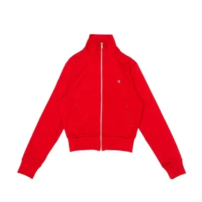 Coperni Logo Plaque Zip In Red