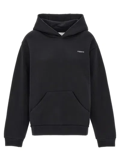 Coperni Logo Print Hoodie In Black