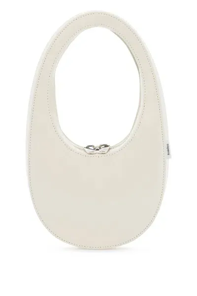 Coperni Swipoe Mini Hobo Bag In Beige (white)