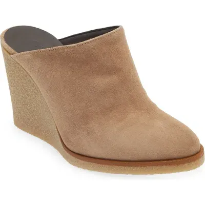 Cordani Florie Wedge Mule In Biscuit