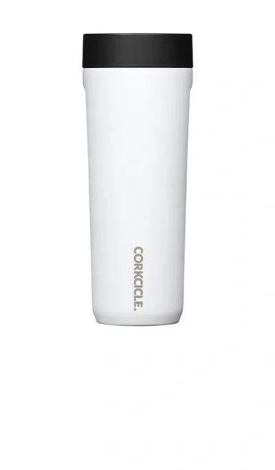 Corkcicle Commuter Cup 17oz In 白色