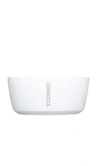 Corkcicle Dog Bowl 16oz In White