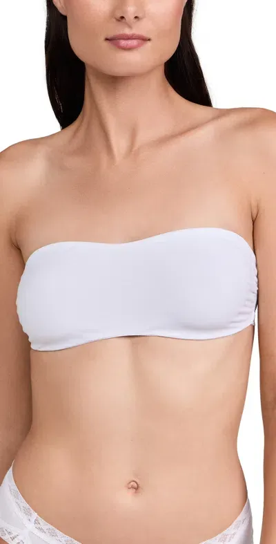 Cosabella Dolce Bandeau Bra White