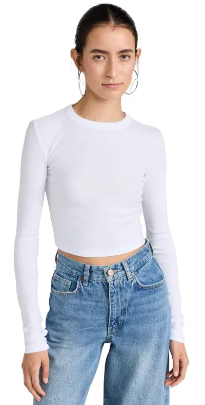 Cotton Citizen Verona Crop Shirt White