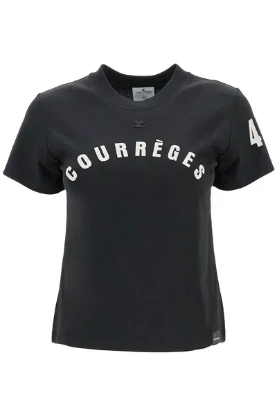 Courrèges 'ac Straight T-shirt With Print