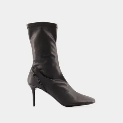 Courrèges Courregès Ankle Boots In Black