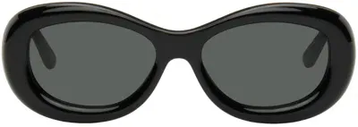 Courrèges Black Rave Sunglasses