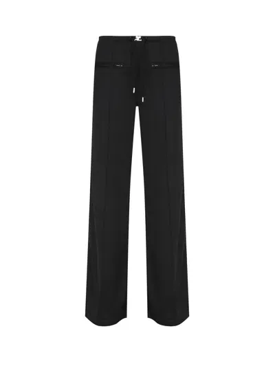 Courrèges Black Stretch Trousers